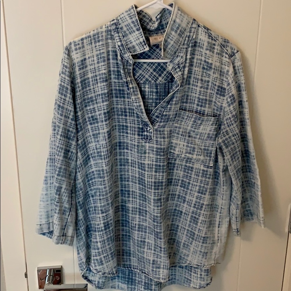 Fall flannel blouse!